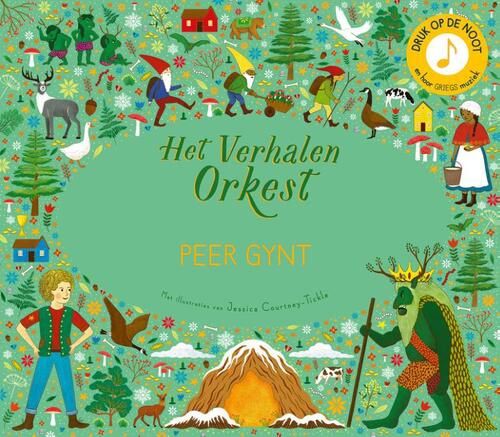geluidenboek Het verhalen orkest Peer Gynt