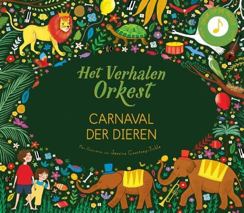 Geluidenboek Het verhalen orkest Carnaval der dieren