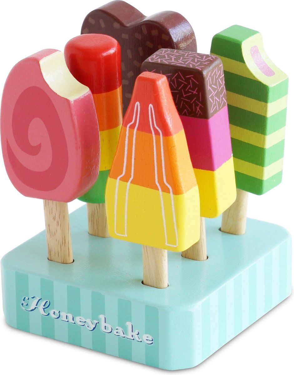 Le Toy Van houten waterijsjes in houder