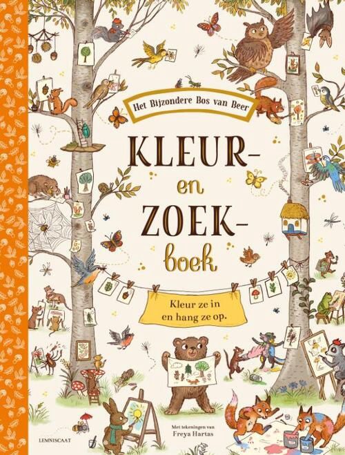 Kleurboek Het Bijzondere Bos van Beer