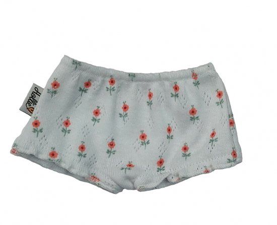 Hollie poppenkleding onderbroek sweat rose