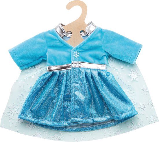 Heless poppenkleding jas ijsprinses met cape