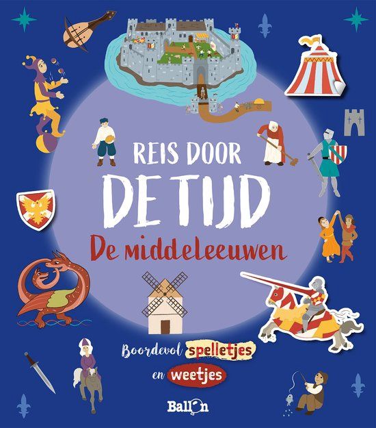 Doeboek Reis door de tijd de middeleeuwen