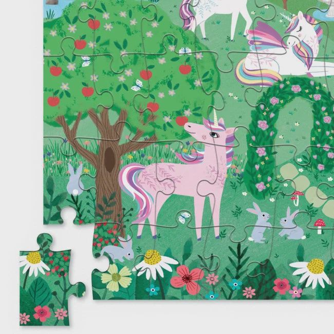 Crocodile Creek puzzel in blik Unicorn dreams 50 st