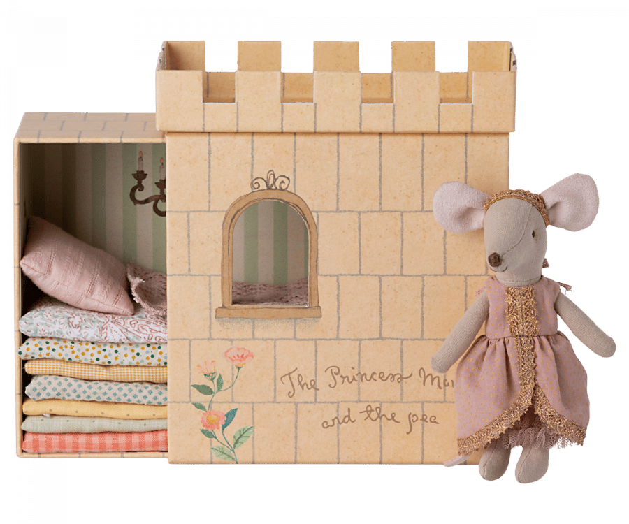 Maileg muis prinses op de erwt