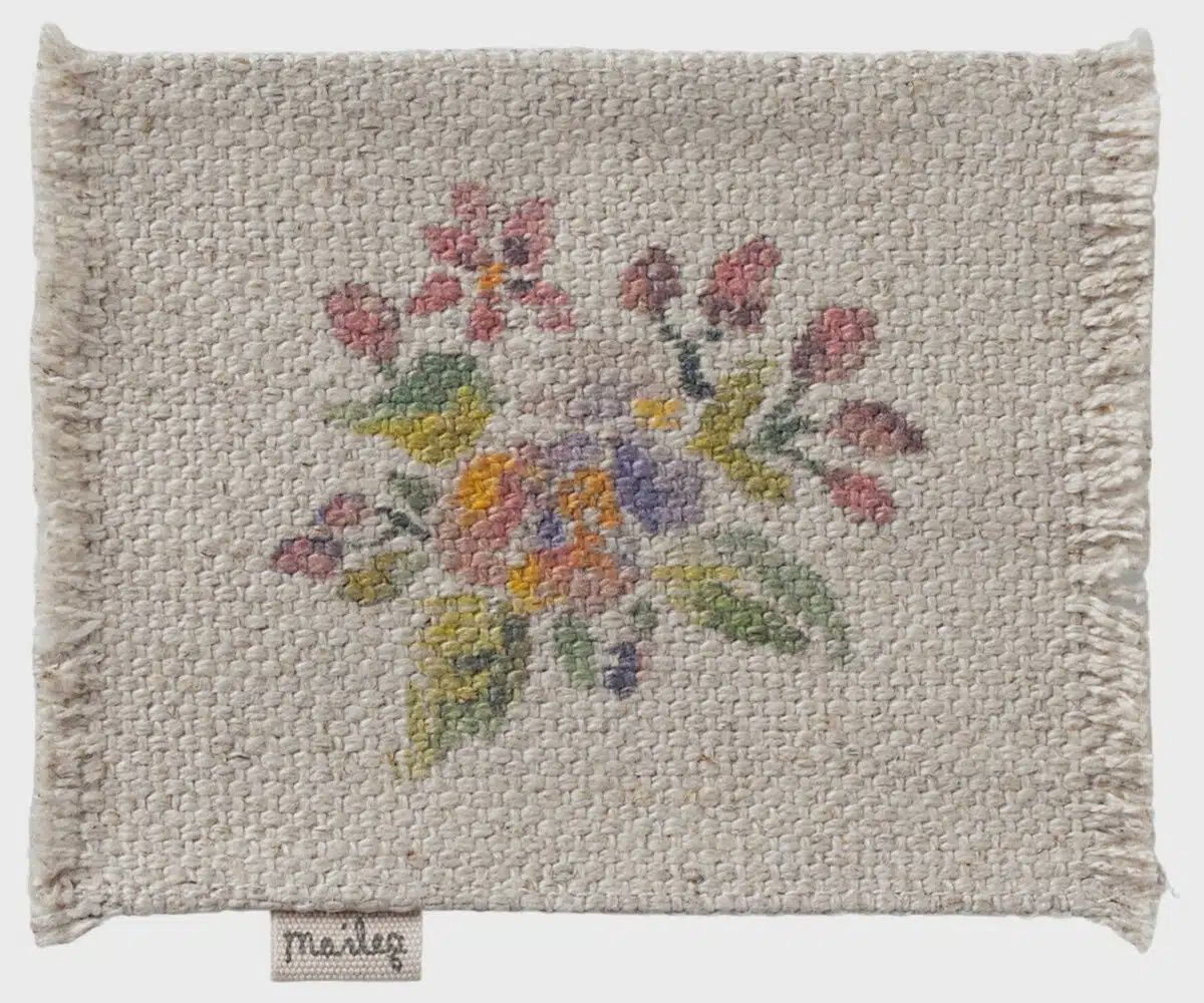 Maileg vloerkleed bloemen small