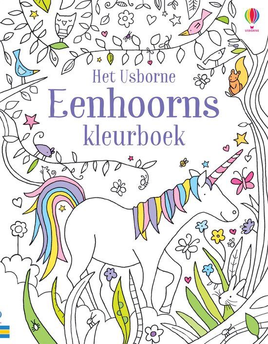 Kleurboek Eenhoorns kleurboek