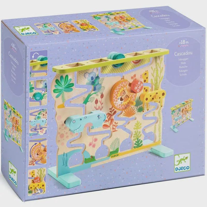 Djeco Cascadou houten parcours met schijven 18+ mnd