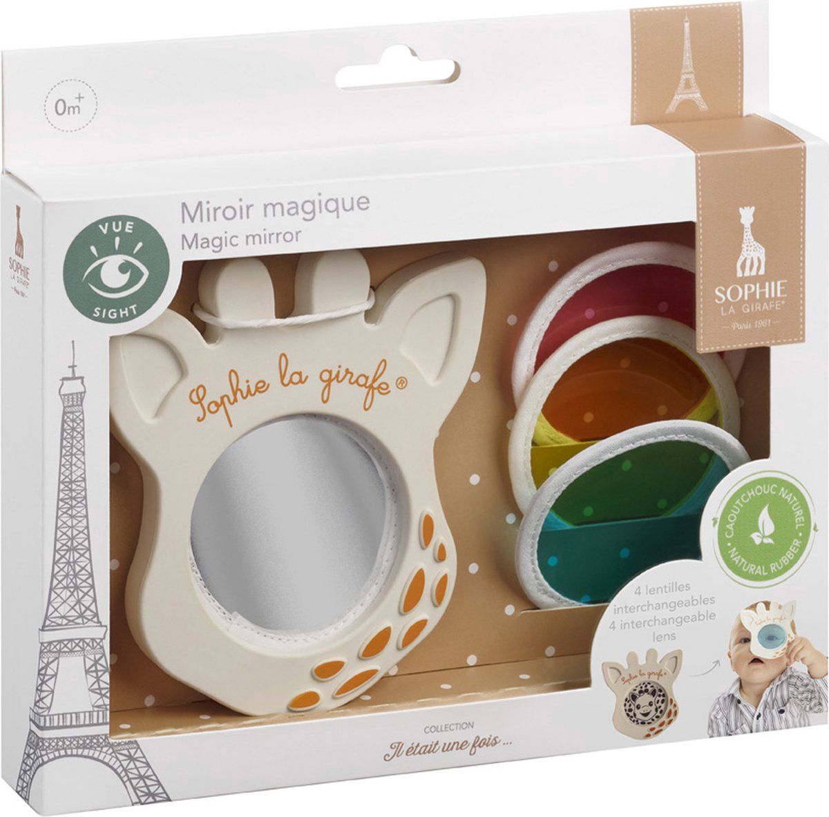 Sophie de Giraf Magische spiegel in geschenkdoos
