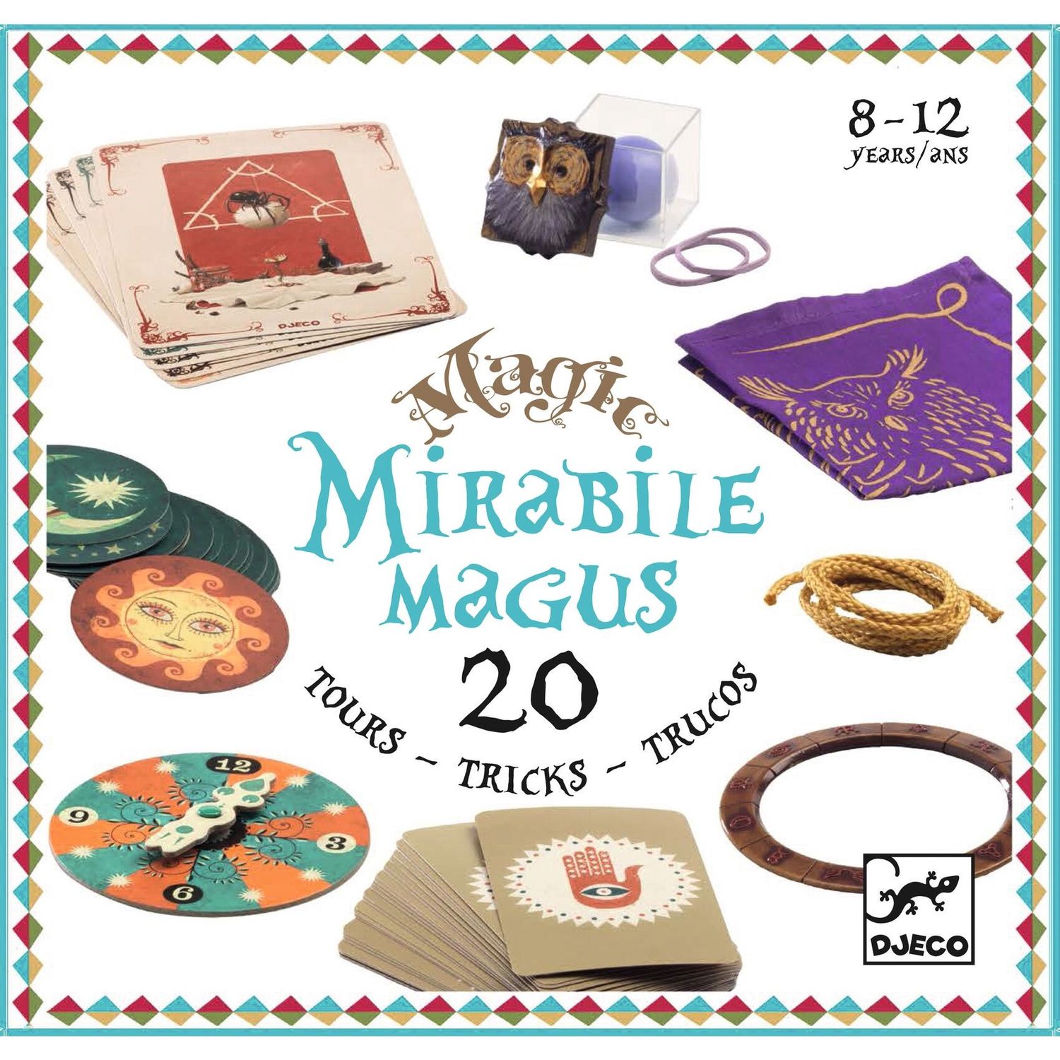 Djeco goocheldoos 20 trucs mirabile 8-12 jaar