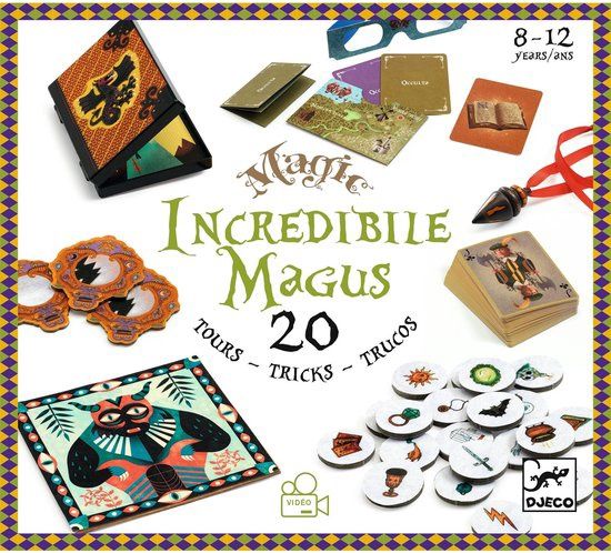 Djeco goocheldoos 20 trucs incredibile 8-12 jaar