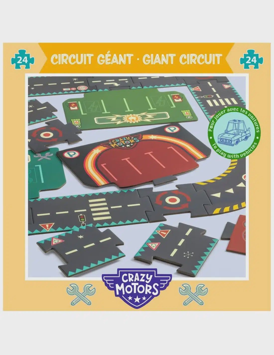 Djeco Crazy motors circuit 26 st