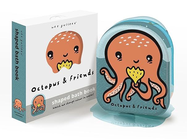 Wee Gallery badboek Octopus &amp; Friends