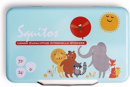 Squitos mugwerende stickers