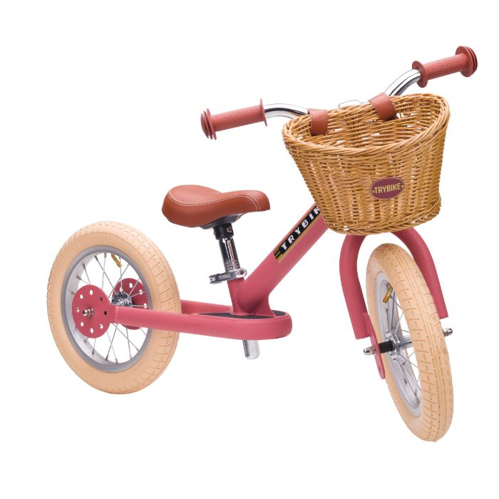 Trybike gevlochten kinderfietsmandje