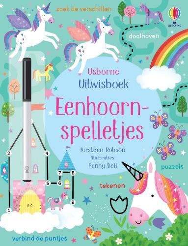 Uitwisboek Eenhoornspelletjes