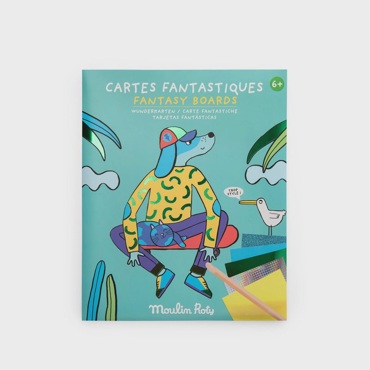 Moulin Roty knutsel kleurkaarten