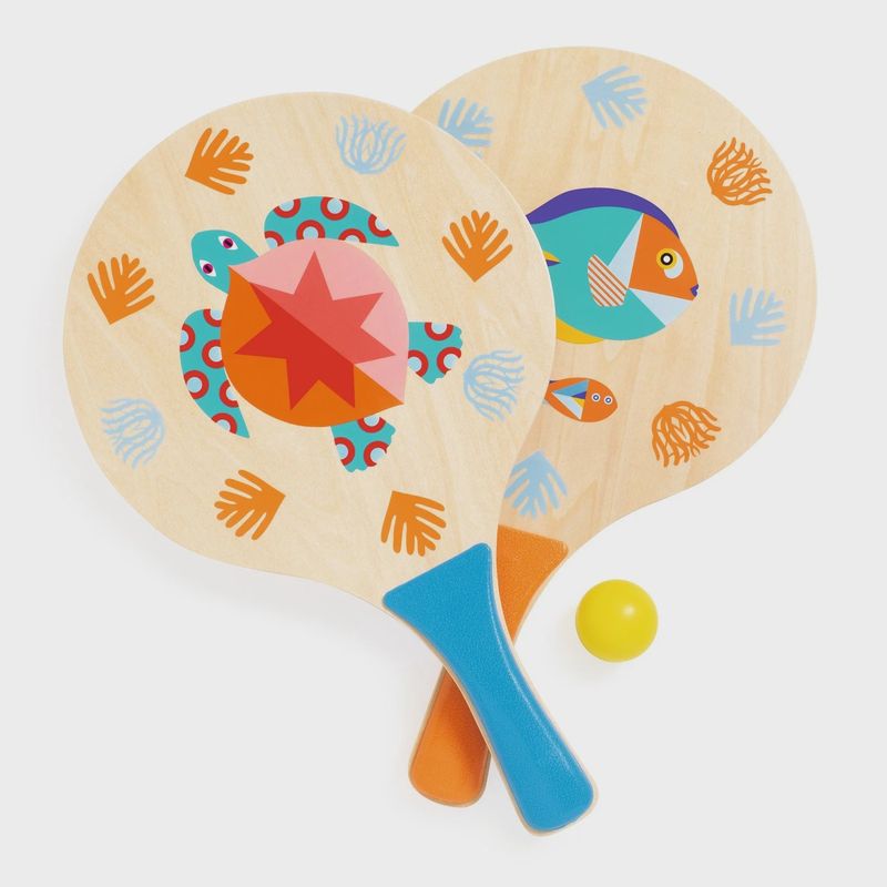 Djeco beachball set met 1 balletje 5 jaar+