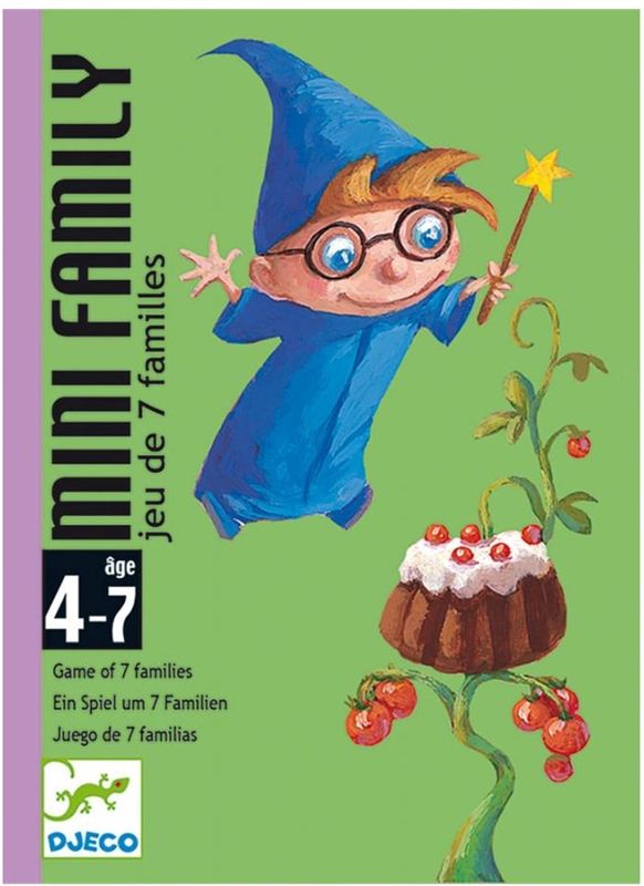 Djeco kaartspel mini familie 4-7 jaar