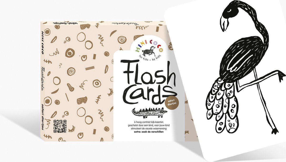 Mini Coco flashcards, Kleur: safari