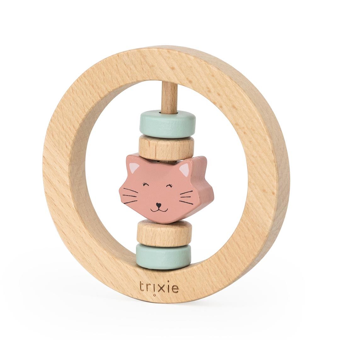 Trixie rammelaar hout, Kleur: poes