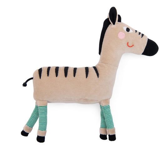 Moulin Roty rammelaar knuffel, Kleur: zebra
