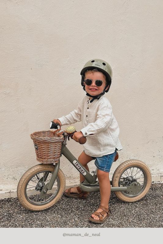 Trybike steel 2-in-1 loopfiets 2 wieler