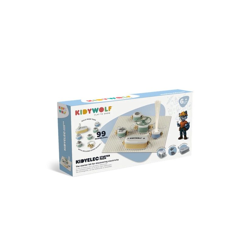 Kidywolf Kidyelec educatief bouwpakket starter