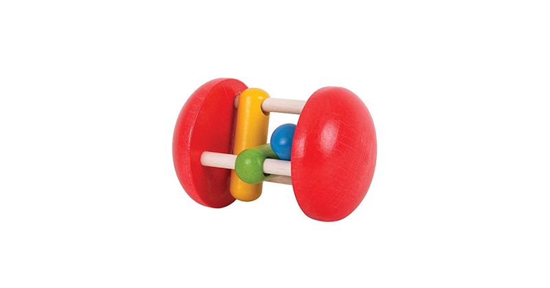 Bigjigs rolspeeltje hout rood