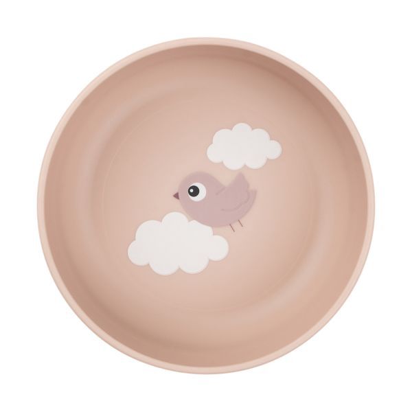 Done by Deer bowl happy clouds, Kleur: powder