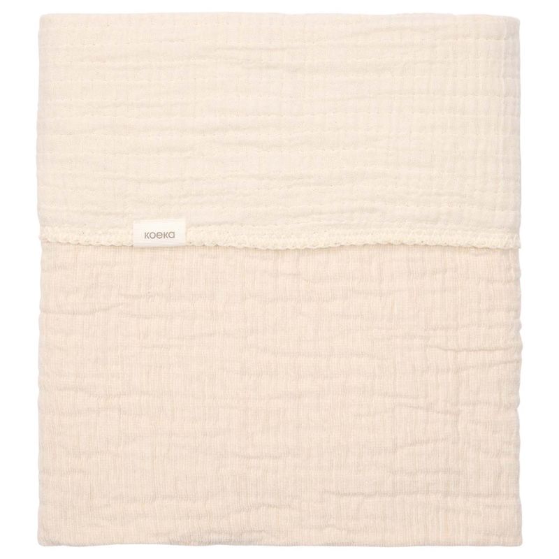 Koeka wiegdeken Rivoli ongevoerd