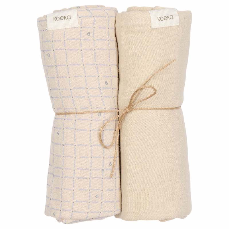 Koeka swaddle Lind 2-pack