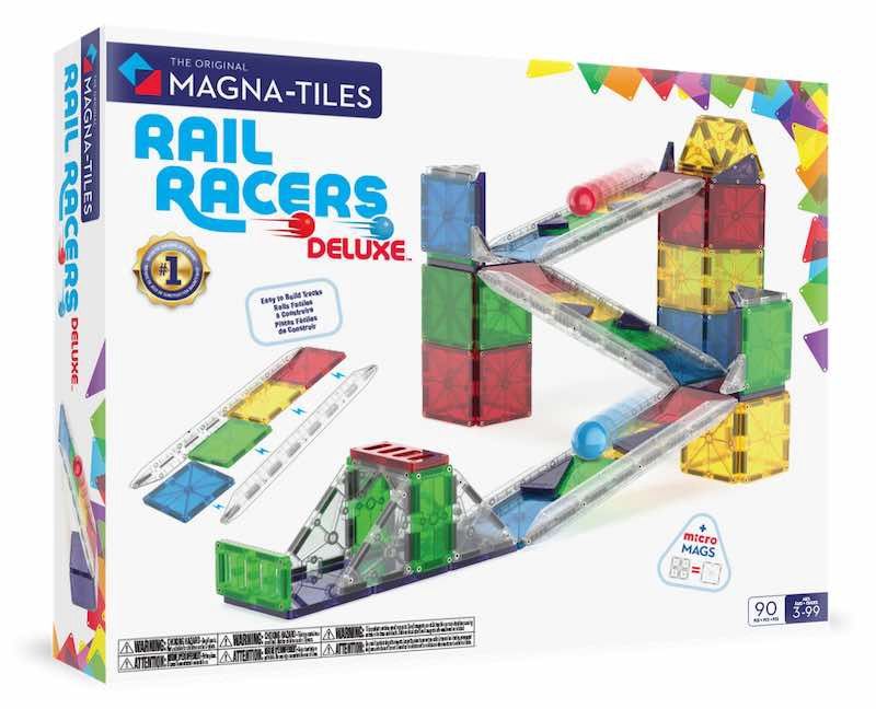 Magna-Tiles Rail racers deluxe 90 st.