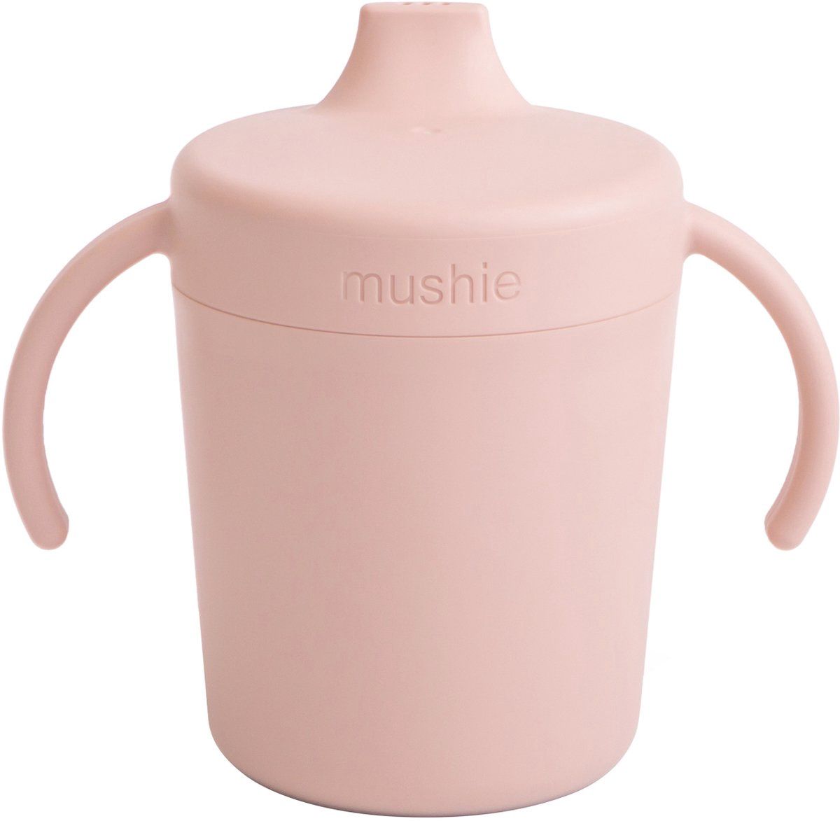 Mushie beker training beker Sippy cup, Kleur: blush
