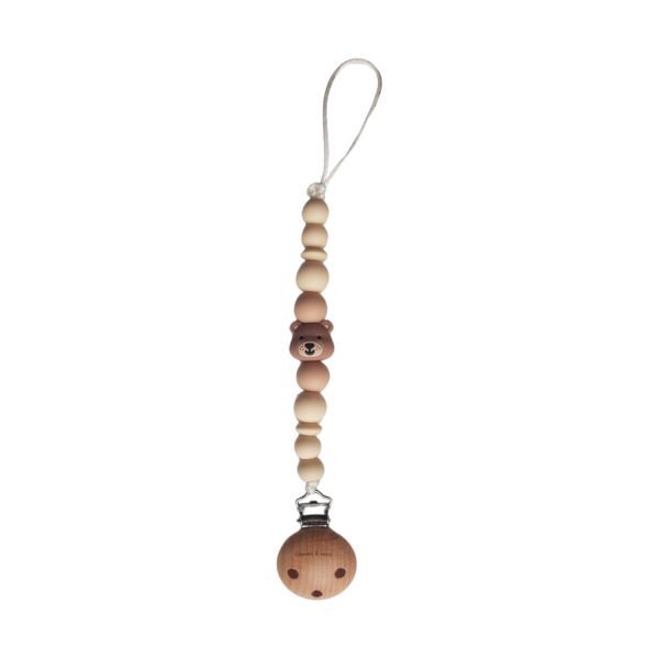Chewies&amp;More speenkoord Animal Collection Bear, Kleur: navaho
