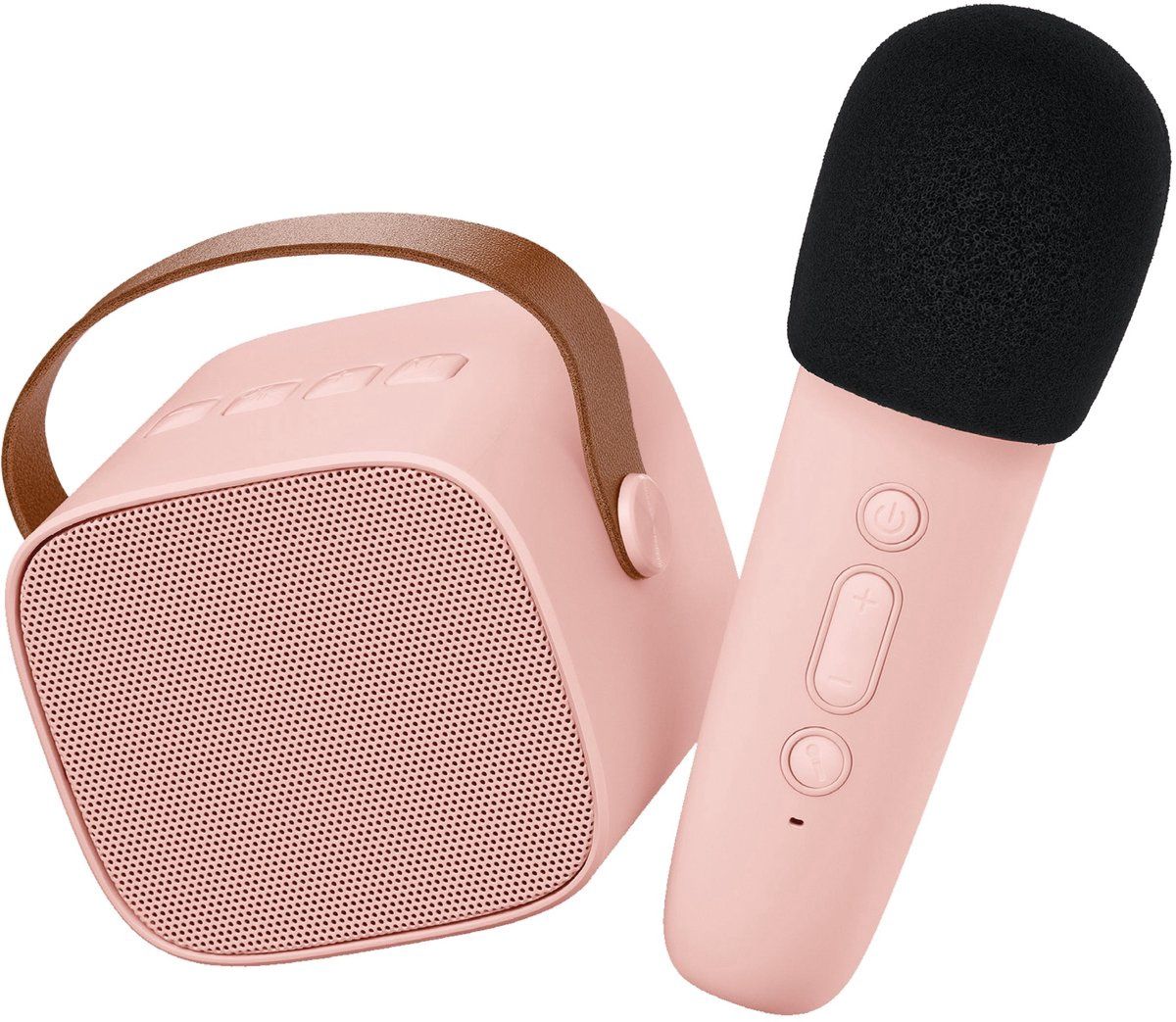 Lalarma Copenhagen Karaoke set 1 microfoon, Kleur: roze