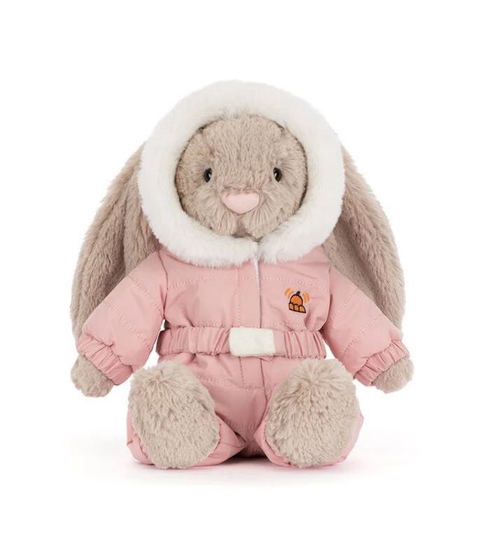 Jellycat knuffel konijn Bashful Bunny in skipak