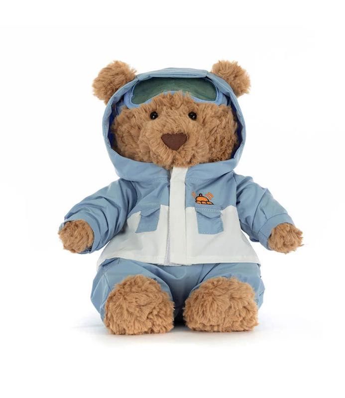 Jellycat knuffel Bartholomew Beer in skipak