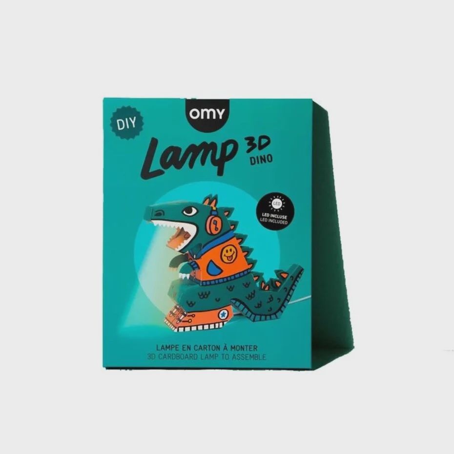 OMY lamp DIY 3D LED, Kleur: dino