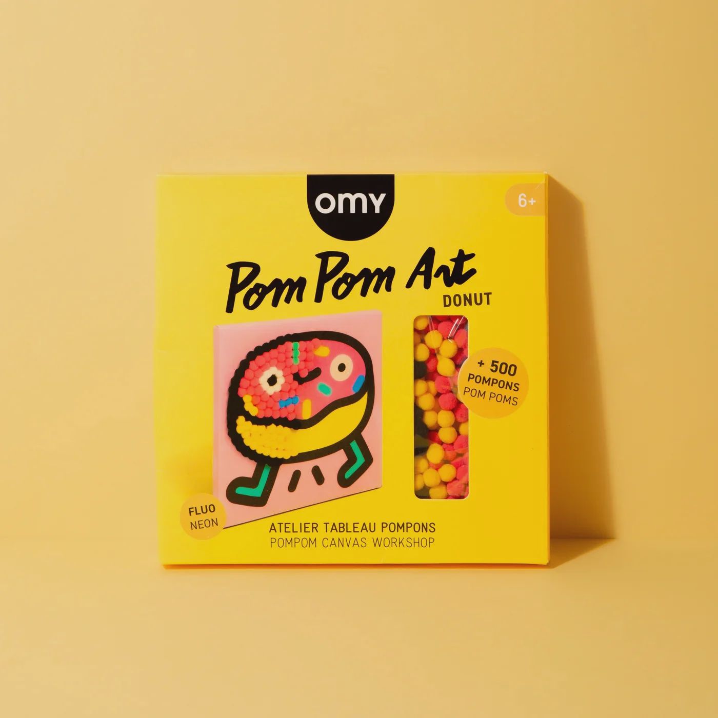 OMY pom pom art, Kleur: donut