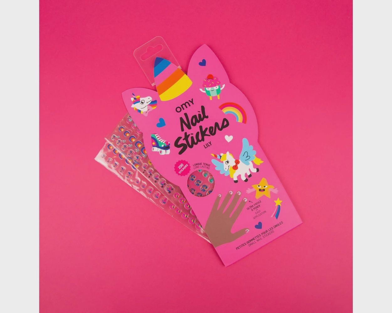OMY nagelstickers, Kleur: Lily