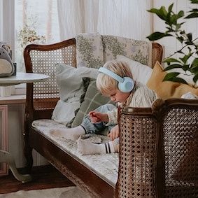 Lalarma Draadloze koptelefoon met gekleurd licht