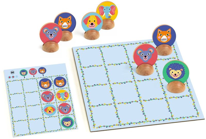 Djeco spel sologic zizanimal 5-99 jaar