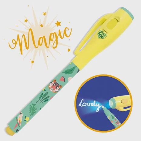 Djeco geheime pen, Kleur: Caroline tijgers