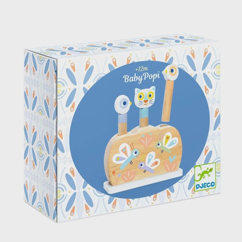 Djeco pop up 12+ mnd, Kleur: pastelkleuren