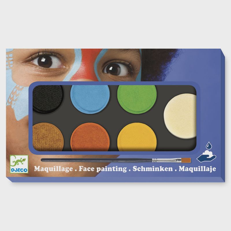 Djeco schminkpalet 6 kleuren