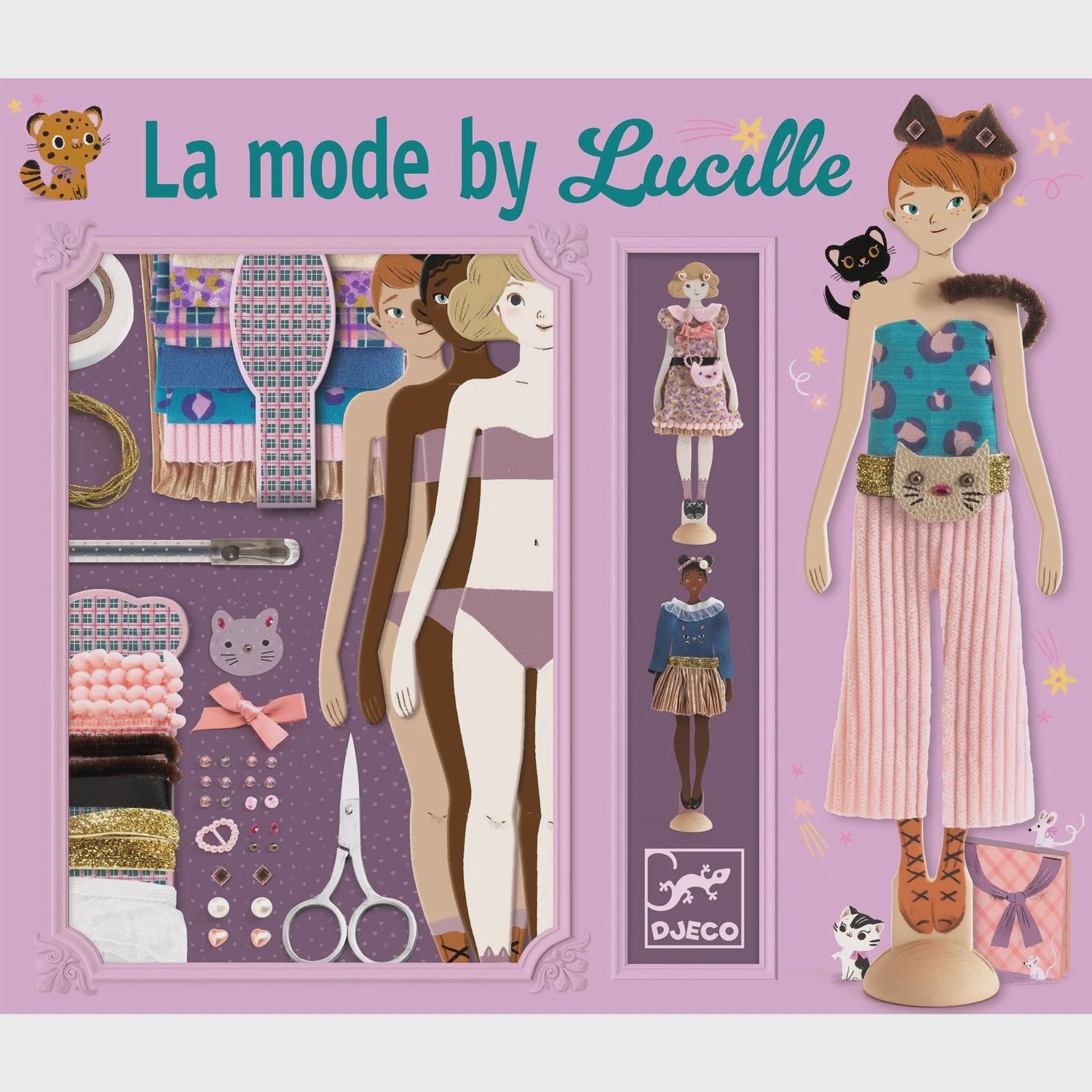 Djeco knutselpakket mode by lucille 7-12 jaar