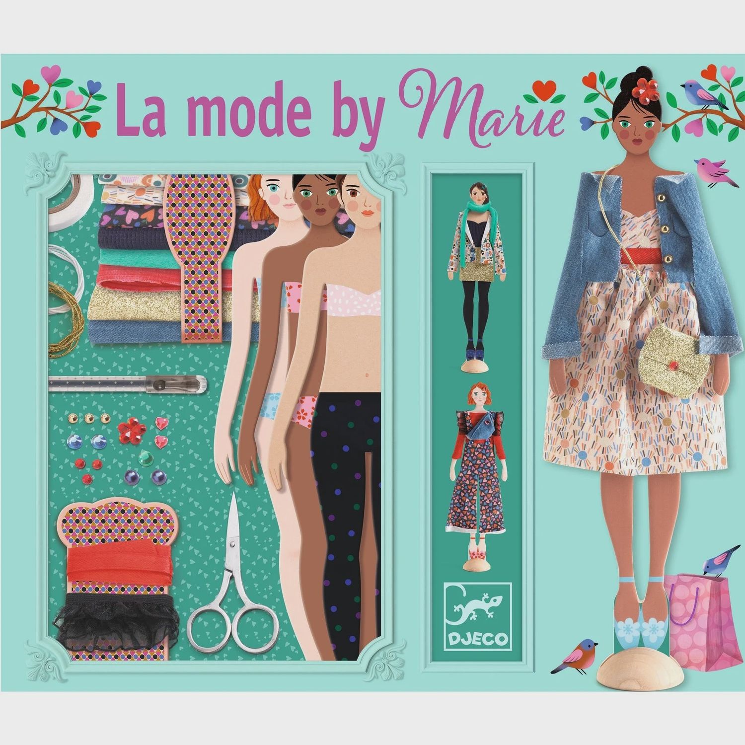 Djeco knutselpakket mode by marie 7-12 jaar