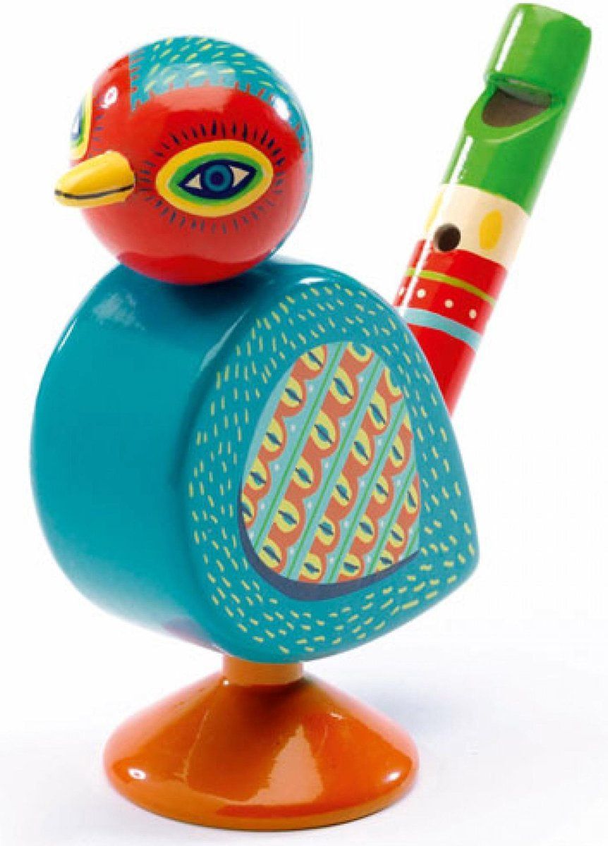 Djeco muziekinstrument fluit vogeltje 3+ jaar