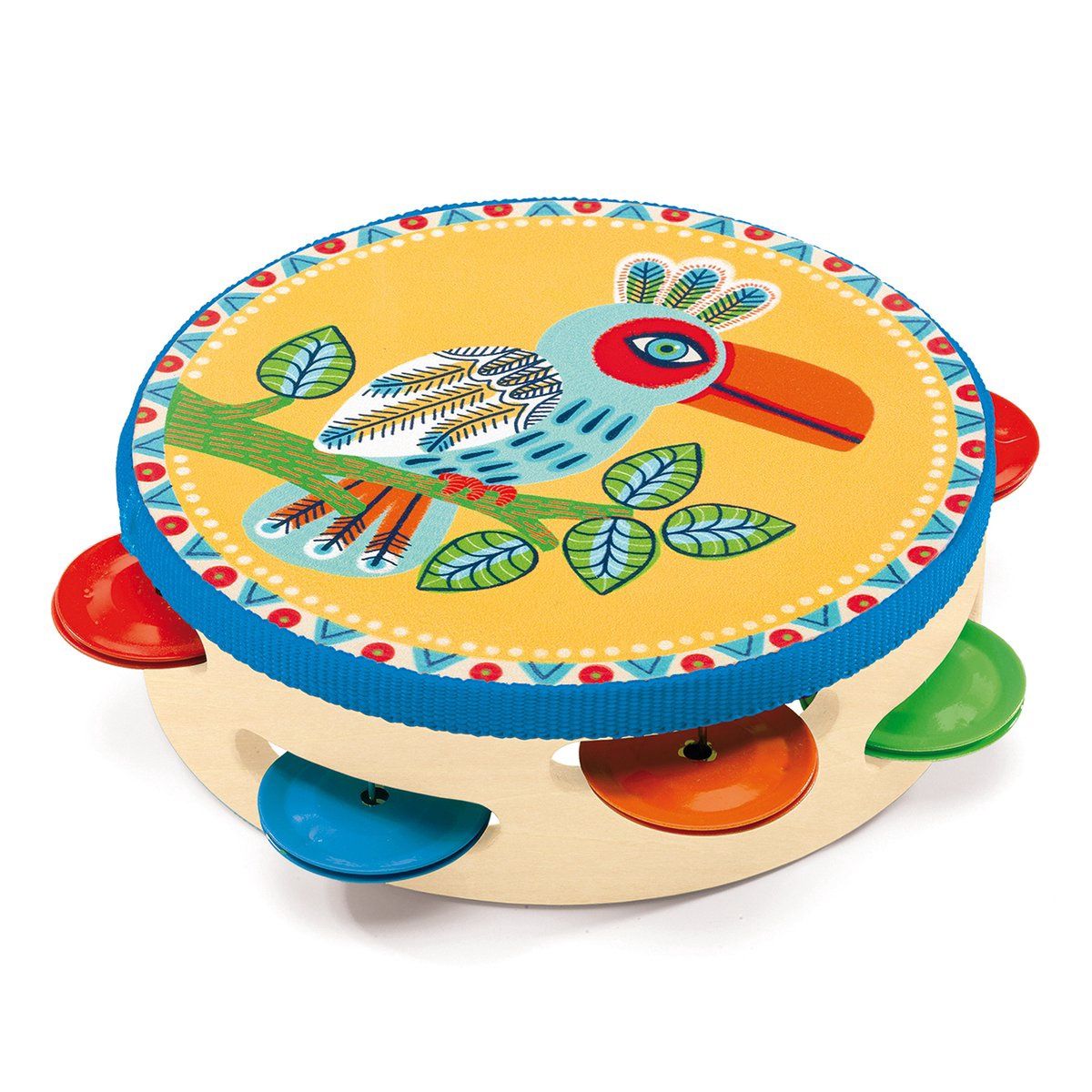 Djeco muziekinstrument tambourijn 2+ jaar